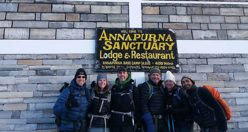 Glen, Brett, Lyman, Amy and Brianna from USA